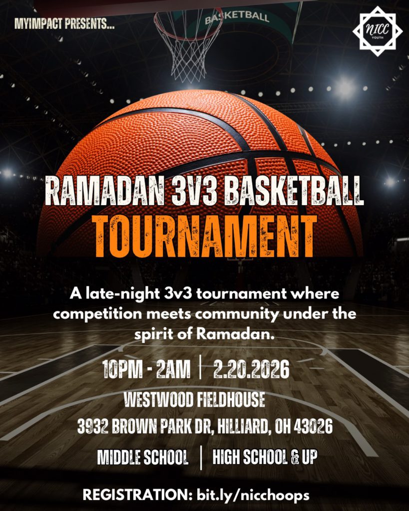 Orange and White Modern Basketball Tournament Instagram Post